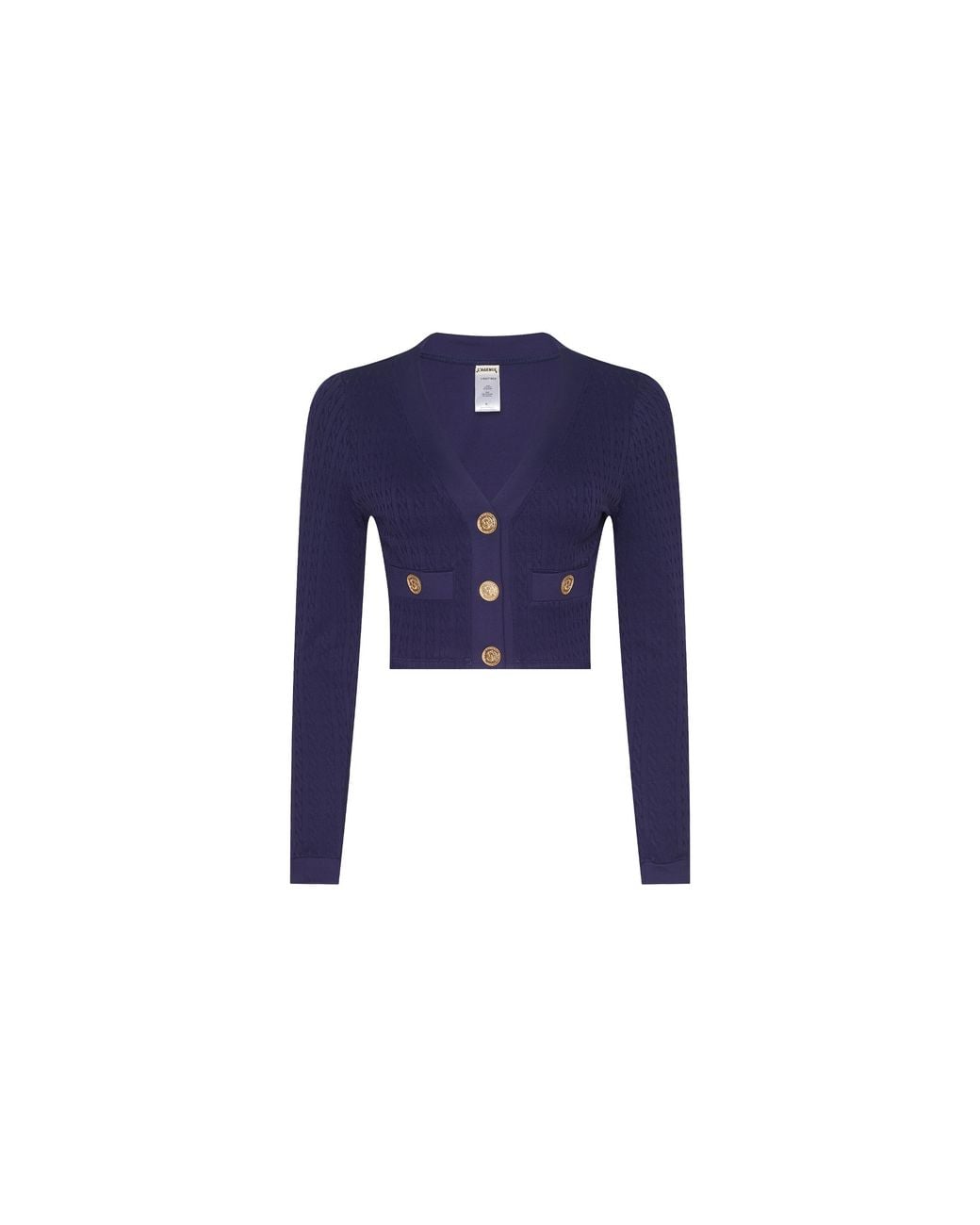 L'Agence Blue Adaline Cardigan Cover-Up