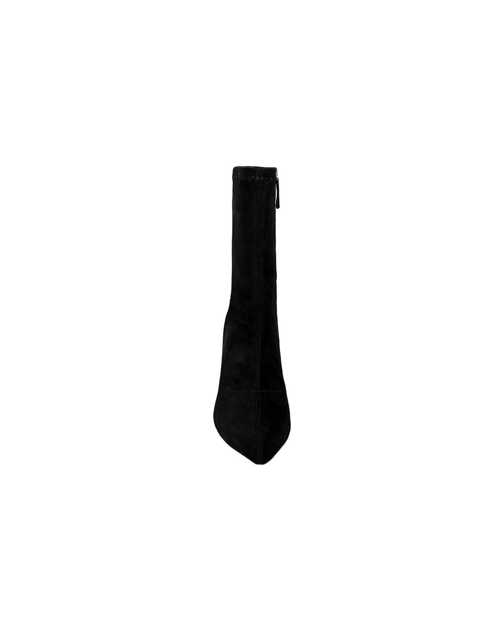 L'Agence Black Severine Stretch-Suede Boot