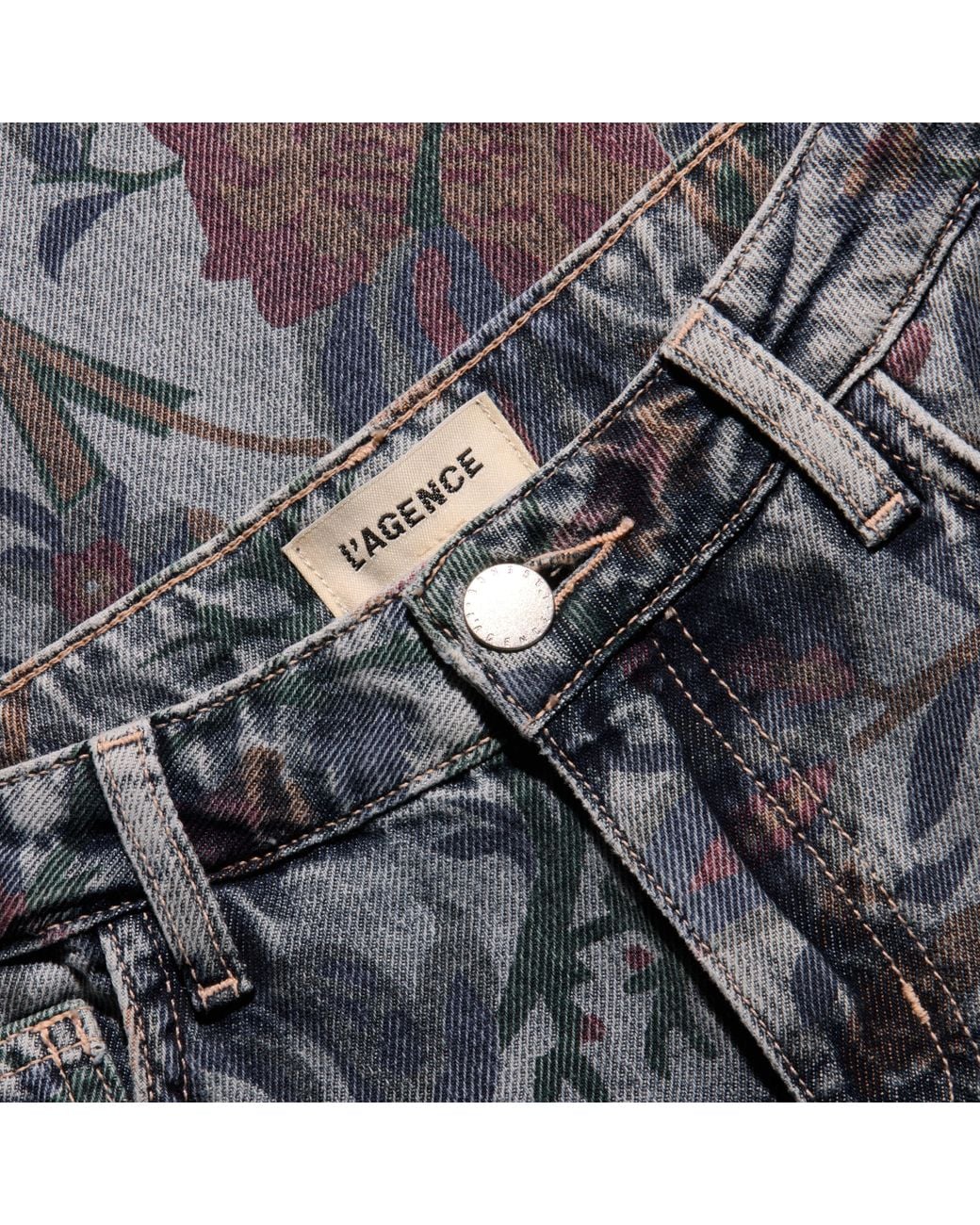 L'Agence Blue Gianna Stovepipe Jean