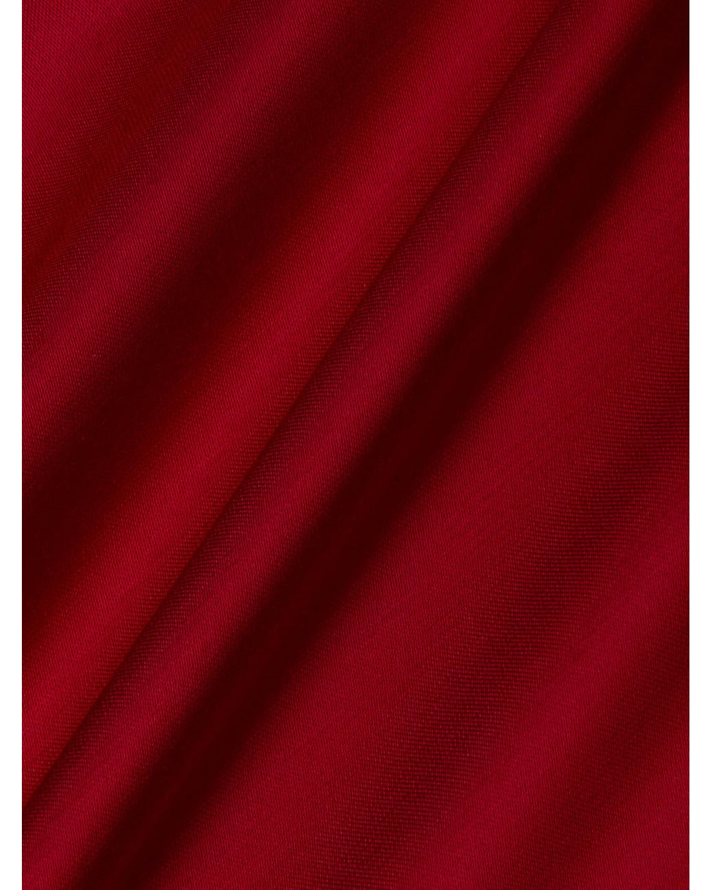 L'Agence Red Akiya Satin Maxi Dress