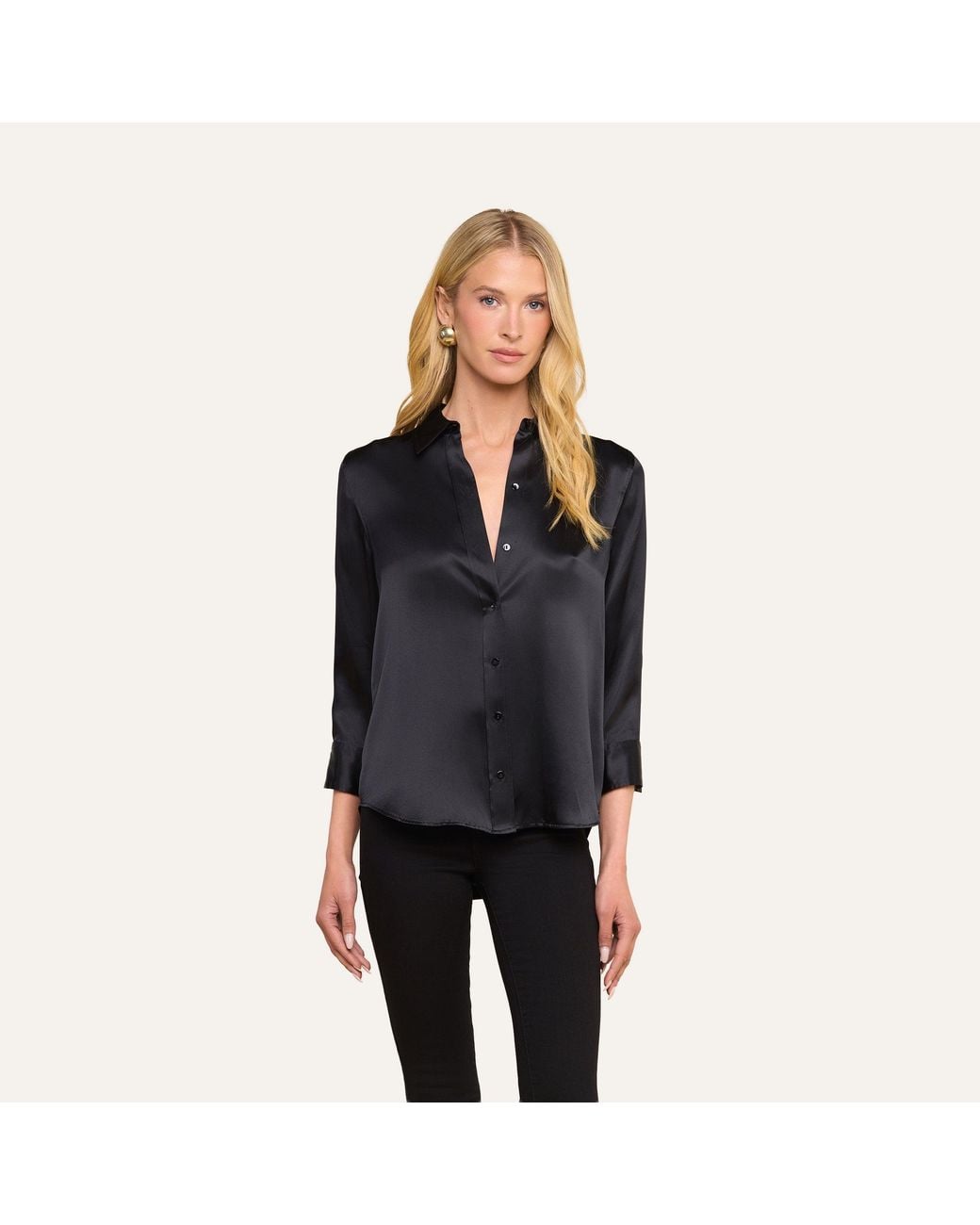 L'Agence Gray Dani Blouse