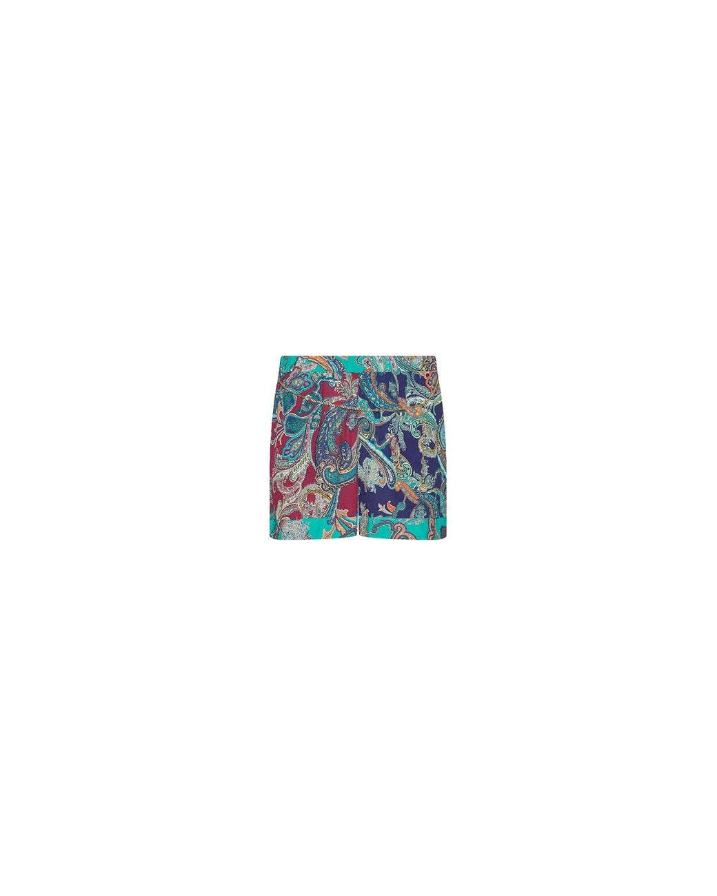L'Agence Blue Enyo Cover-Up Short