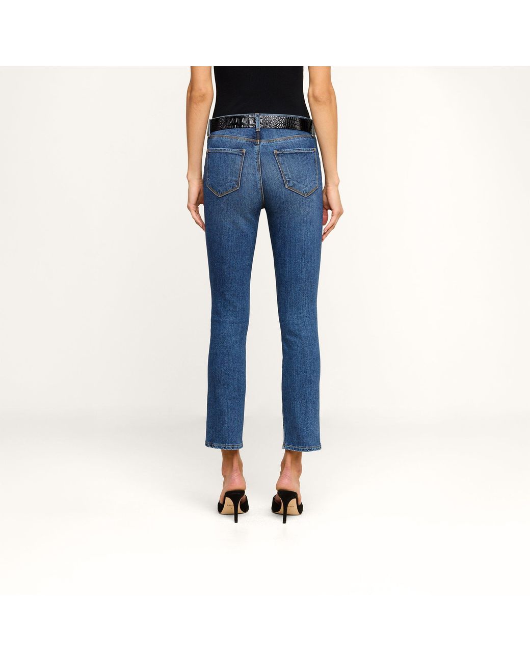 L'Agence Blue Celestia Slim-Leg Jean