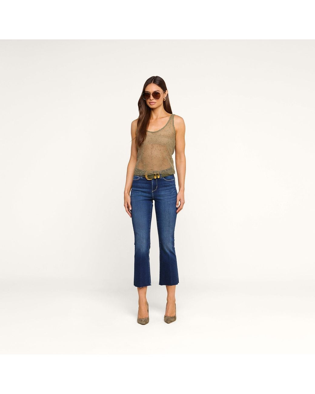 L'Agence Natural Zia Tank Top