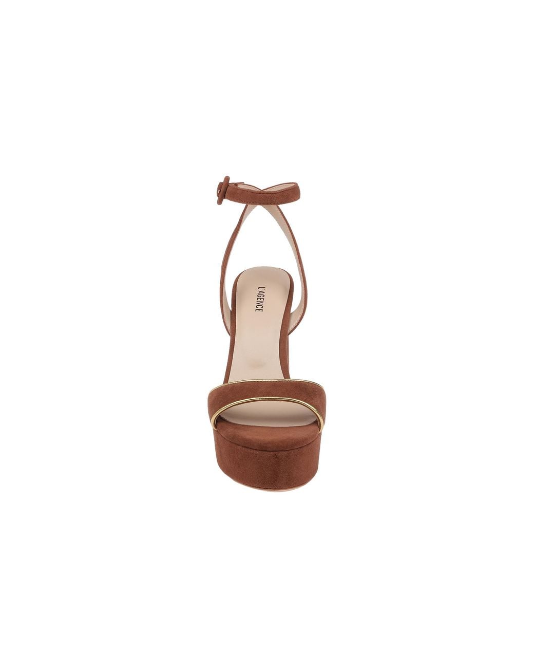 L'Agence Natural Essie Platform Sandal