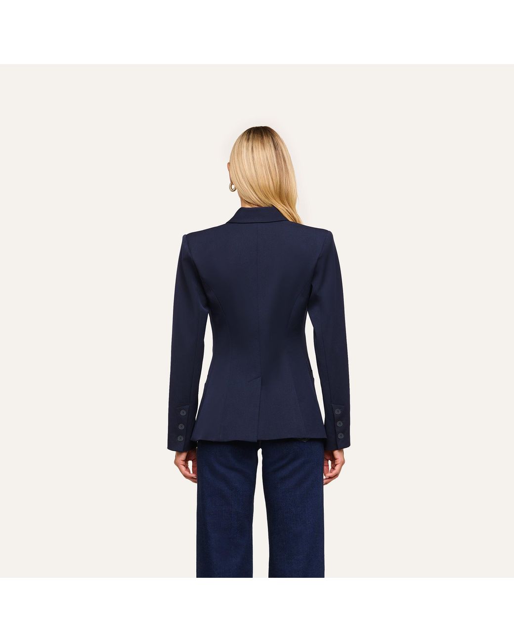 L'Agence Blue Kiora Blazer