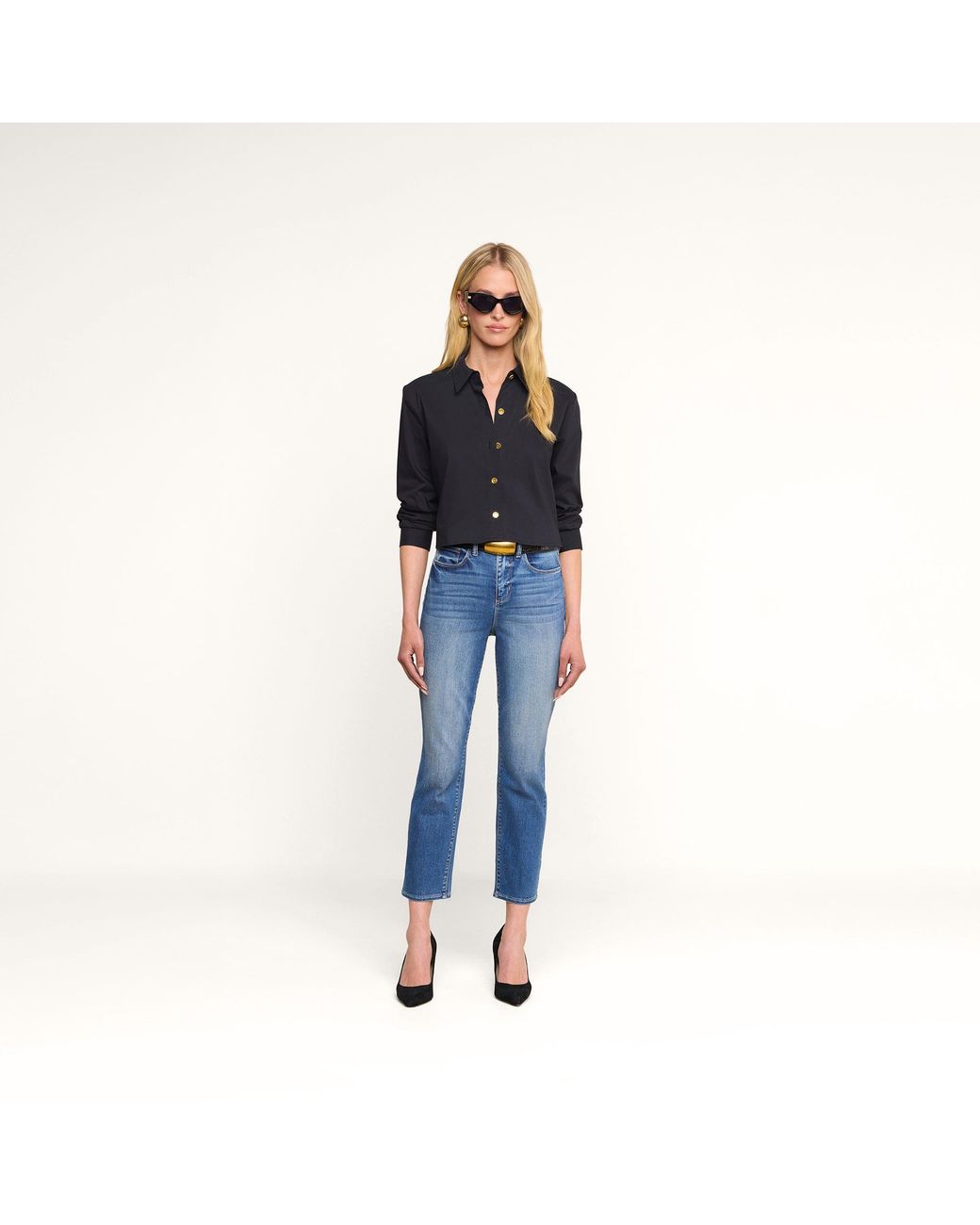 L'Agence Blue Cosette Shirt