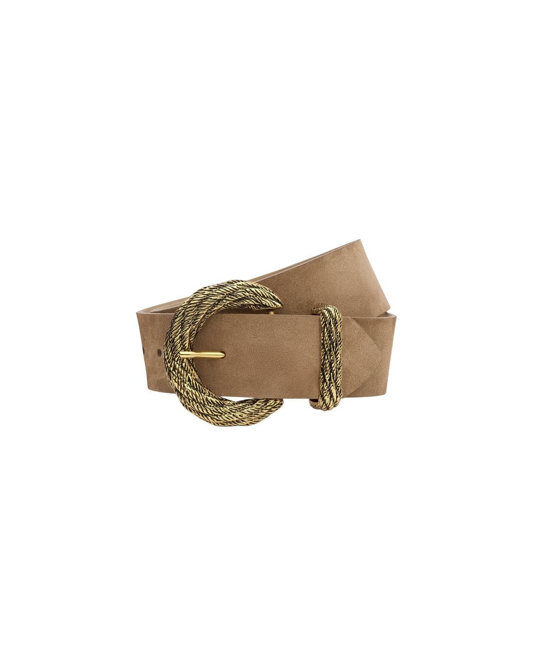 L'Agence Natural Adelle Suede Belt