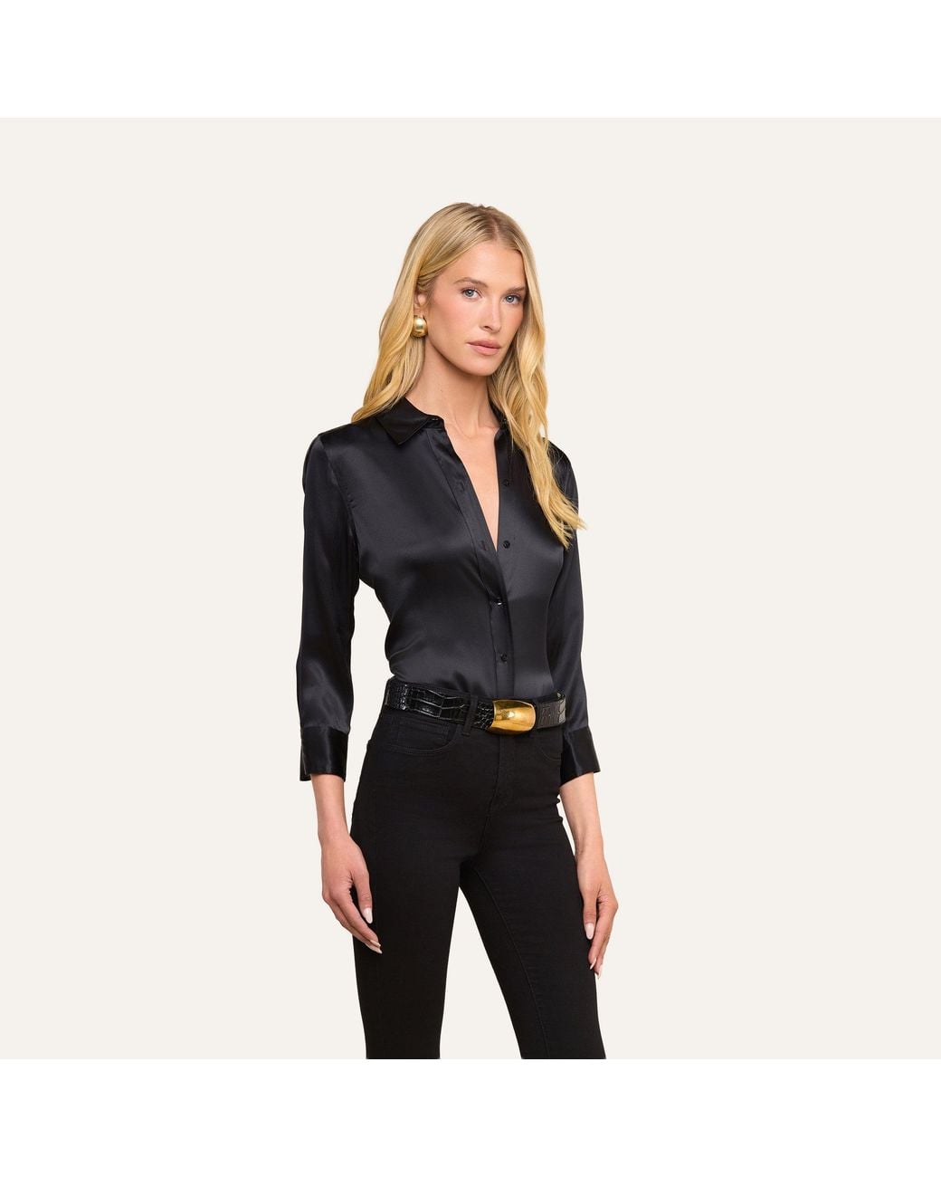 L'Agence Gray Dani Blouse
