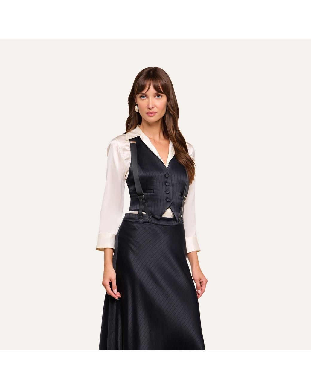L'Agence Blue Jianna Vest