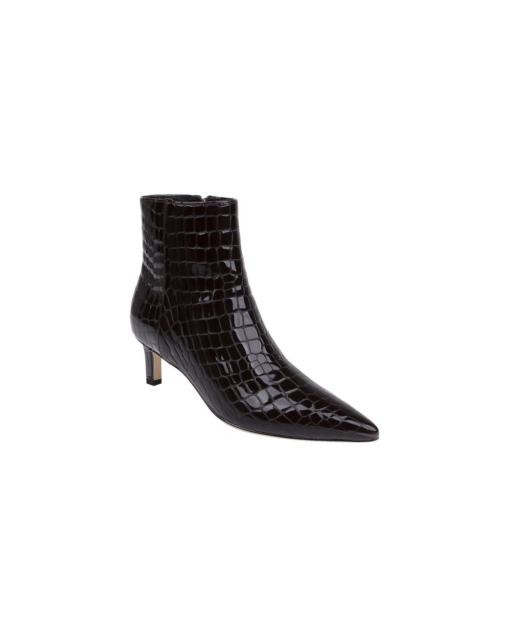L'Agence Black Lilly Kitten-Heel Bootie