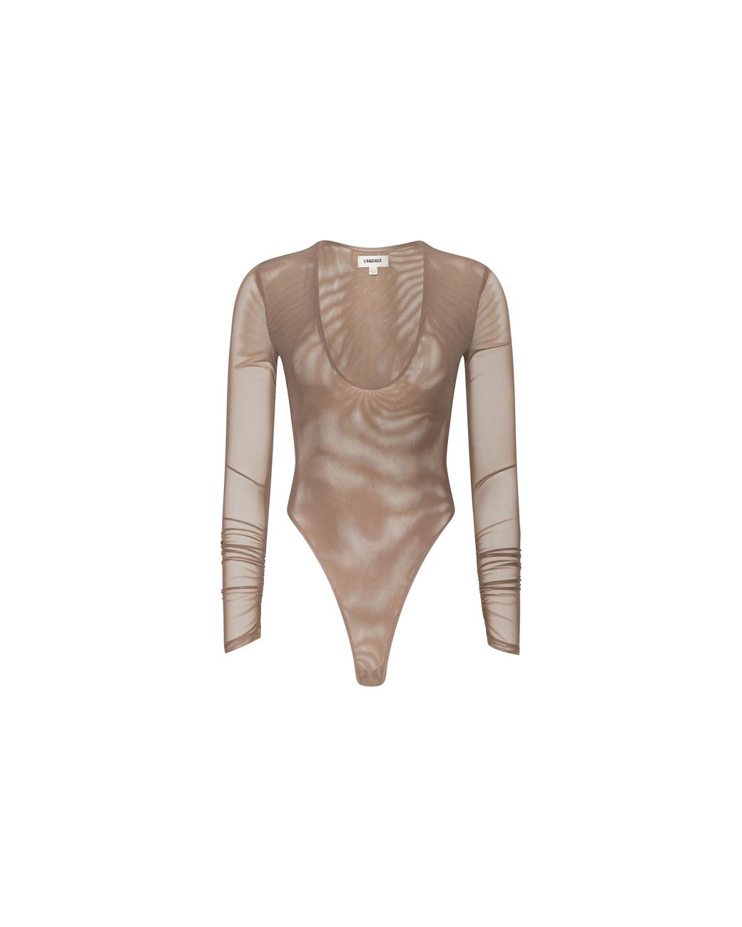 L'Agence Natural Thalassa High-Leg Bodysuit