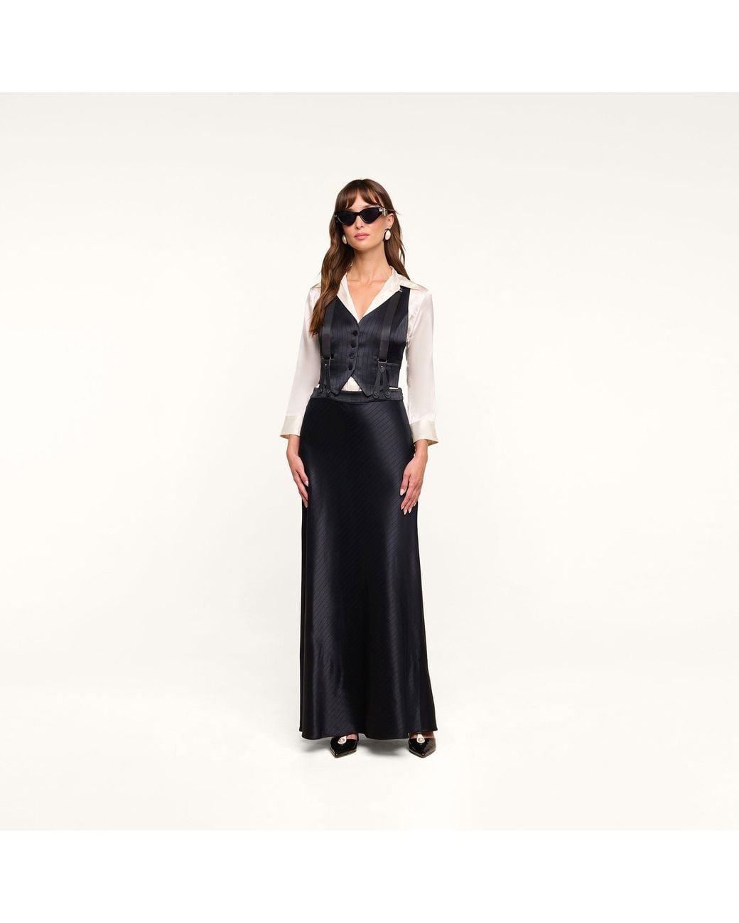 L'Agence Blue Jianna Vest