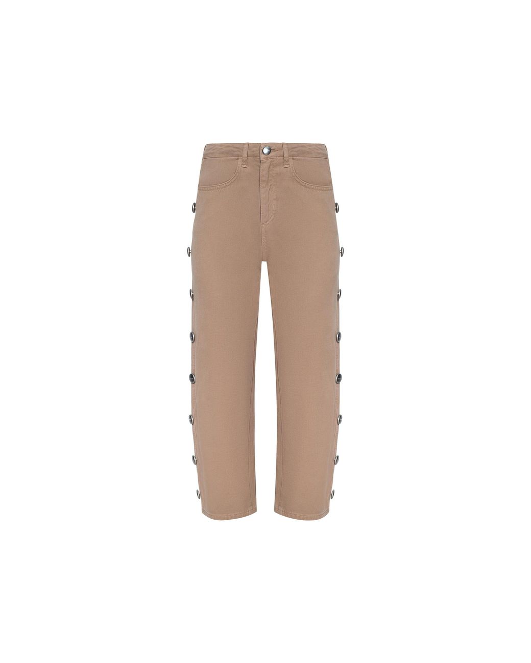 L'Agence Natural Mallis Studded Bow-Leg Jean