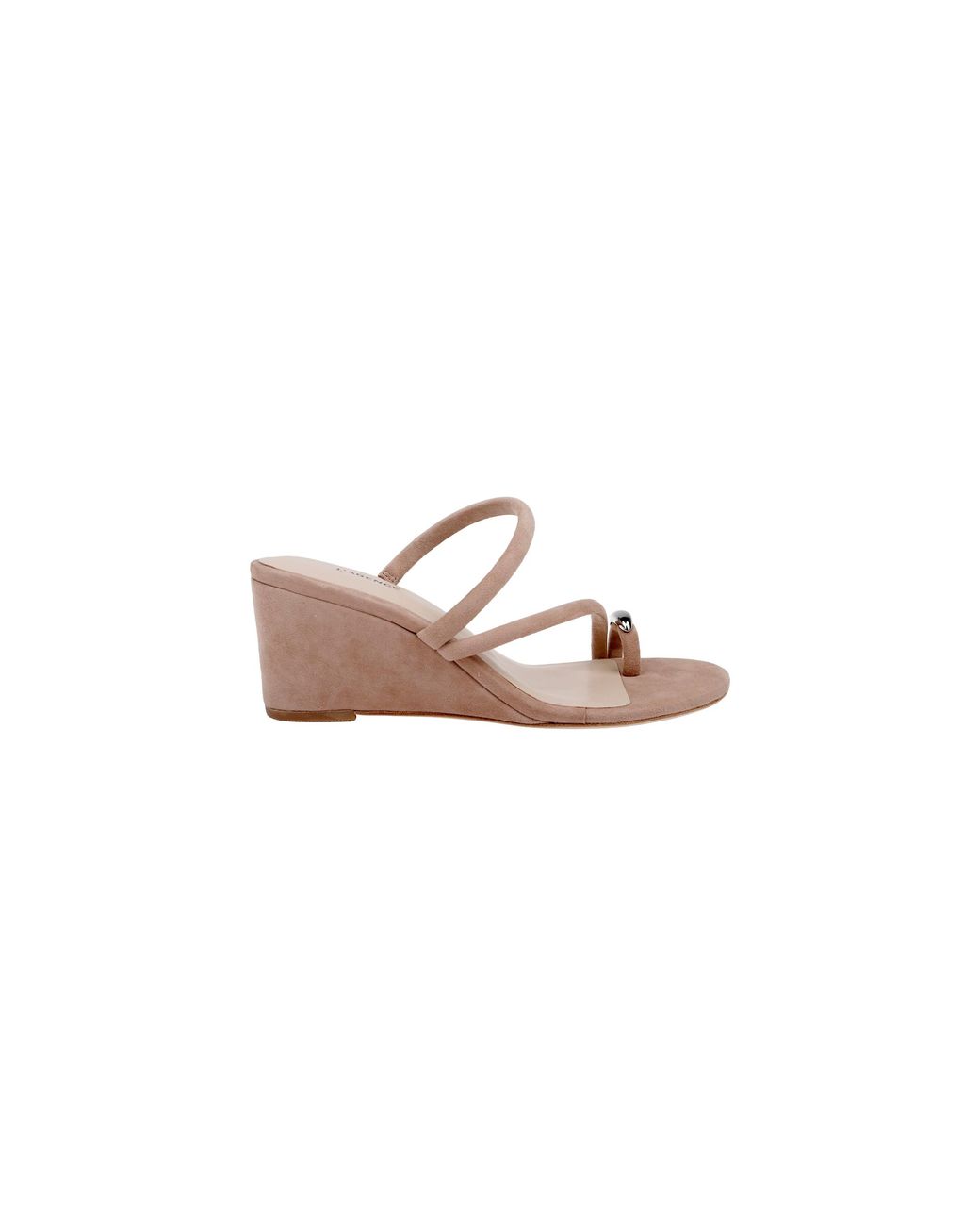 L'Agence Pink Maritza Wedge Sandal