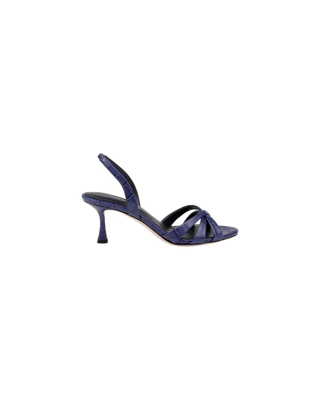 L'Agence Blue Colwill Slingback Sandal