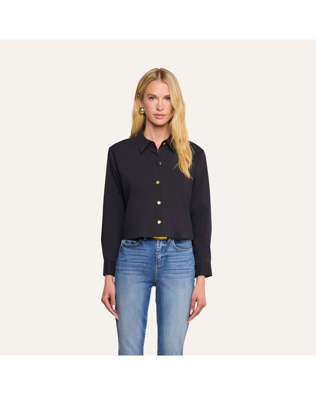 L'Agence Blue Cosette Shirt