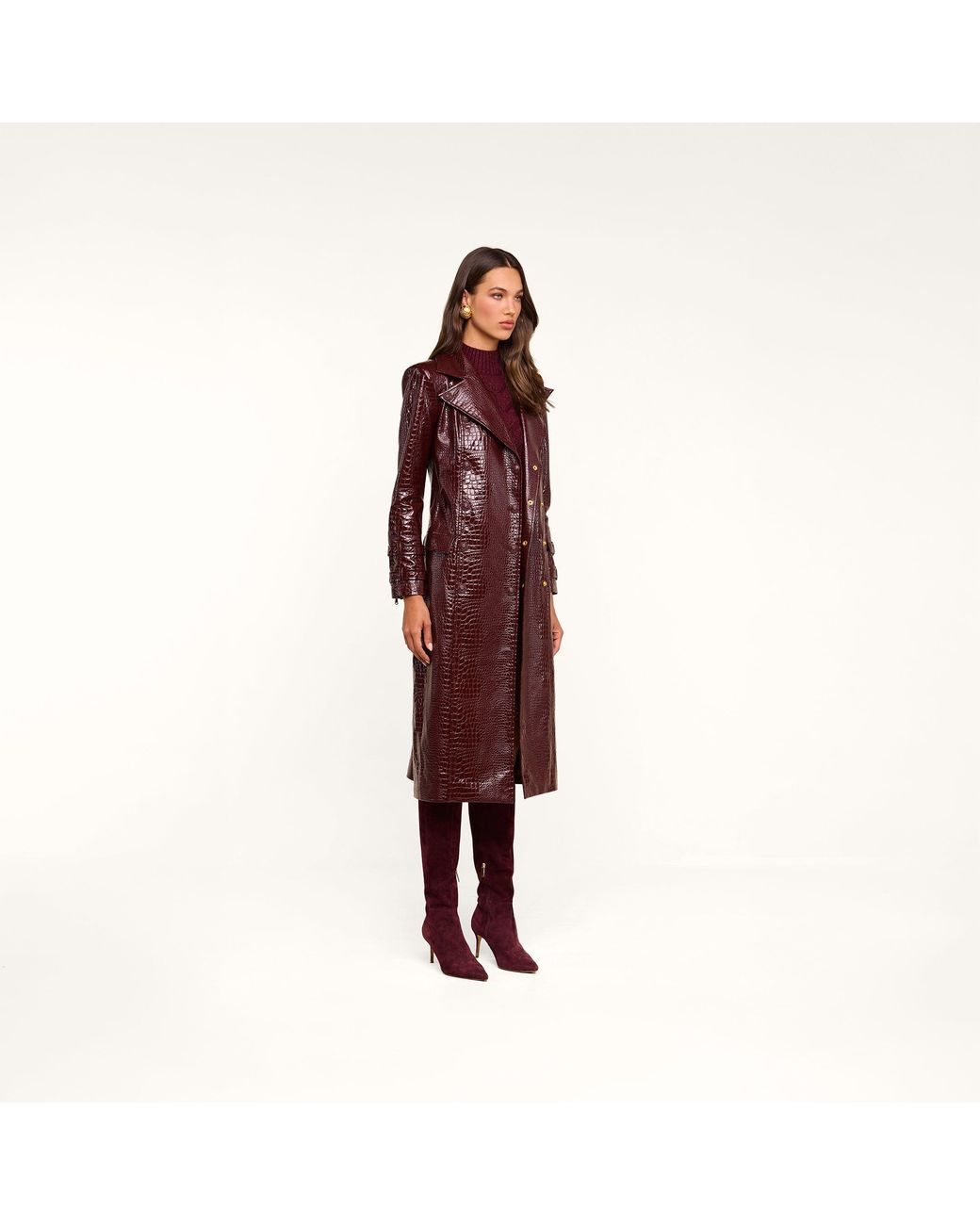 L'Agence Multicolor 'Agence Celina Trench Coat