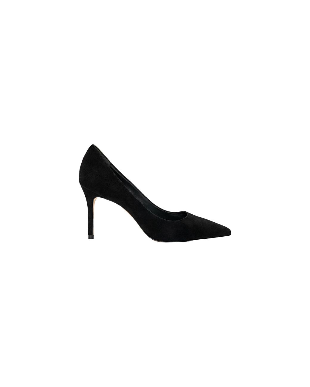 L'Agence Black Maelle Suede Pump