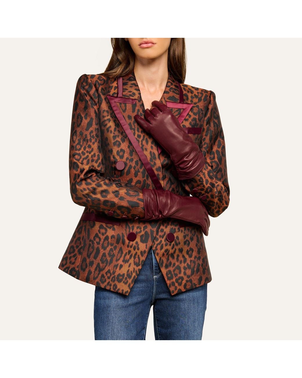L'Agence Purple Boheme Gloves