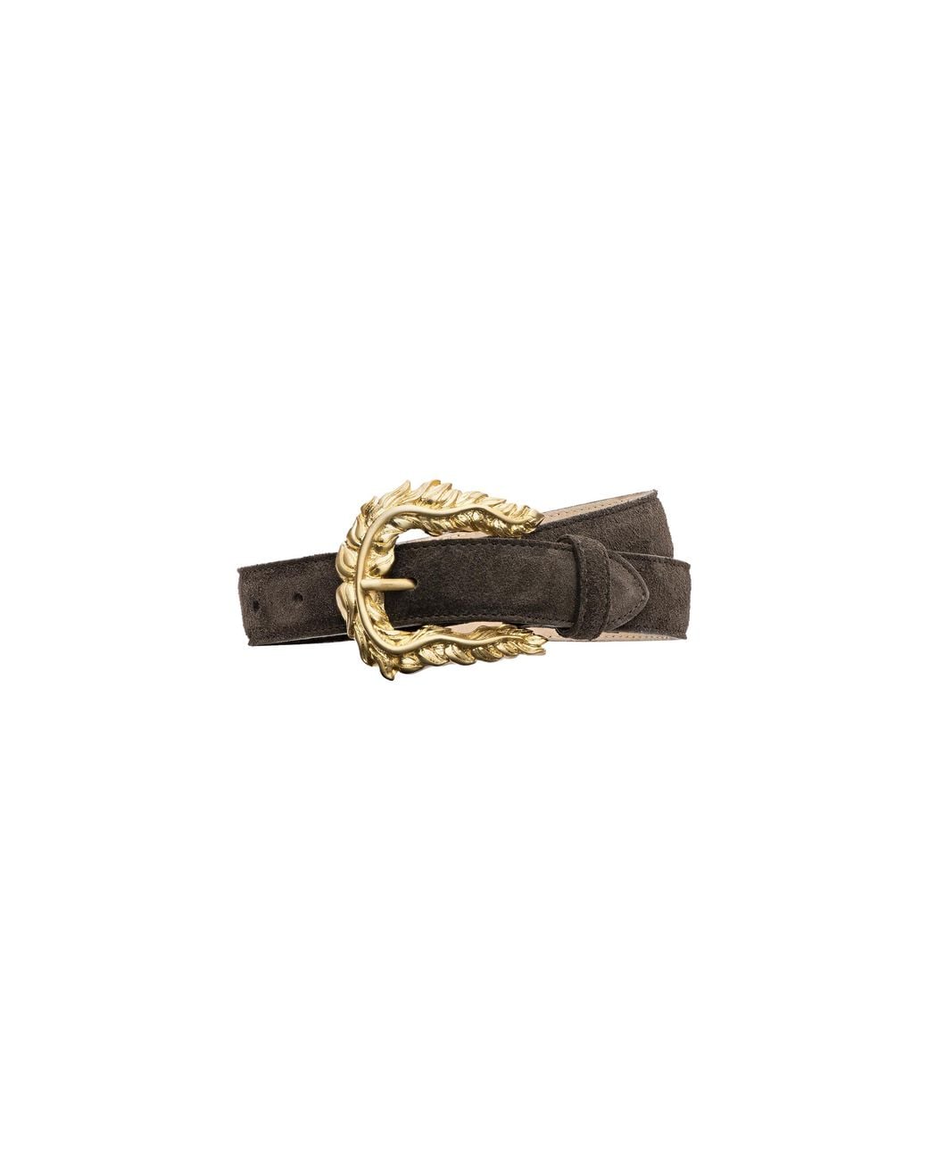L'Agence Natural Sedaris Suede Belt