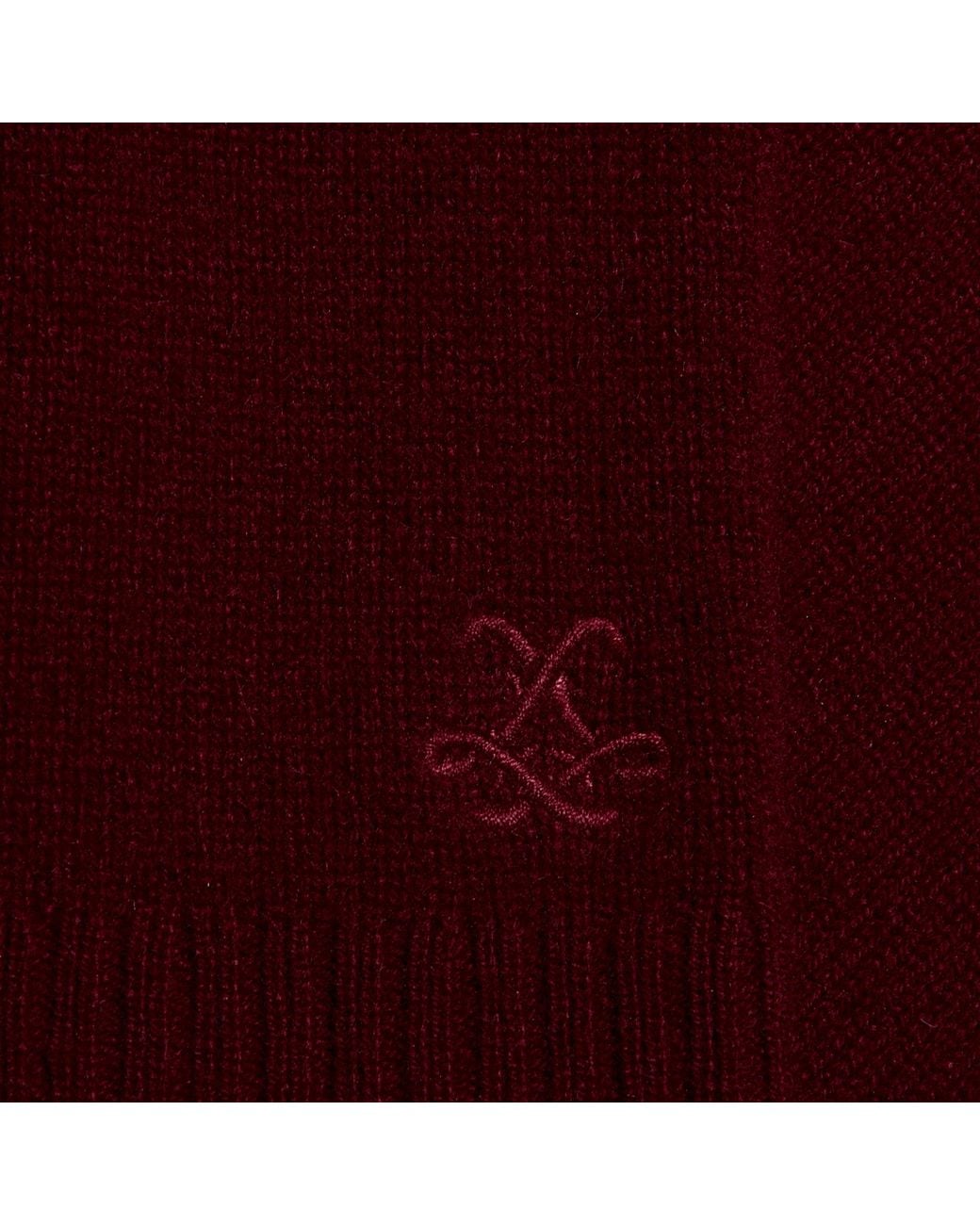 L'Agence Red Filou Cashmere Tank Top