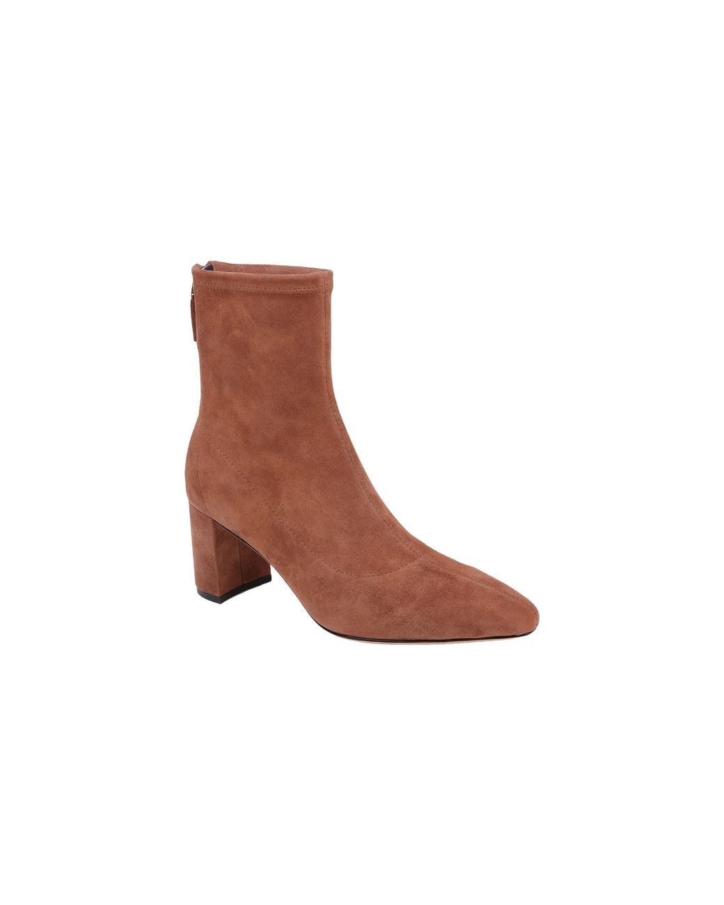 L'Agence Natural Salome Stretch Suede Boot
