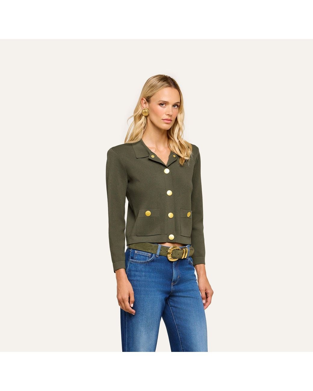 L'Agence Green 'Agence Osiris Cardigan