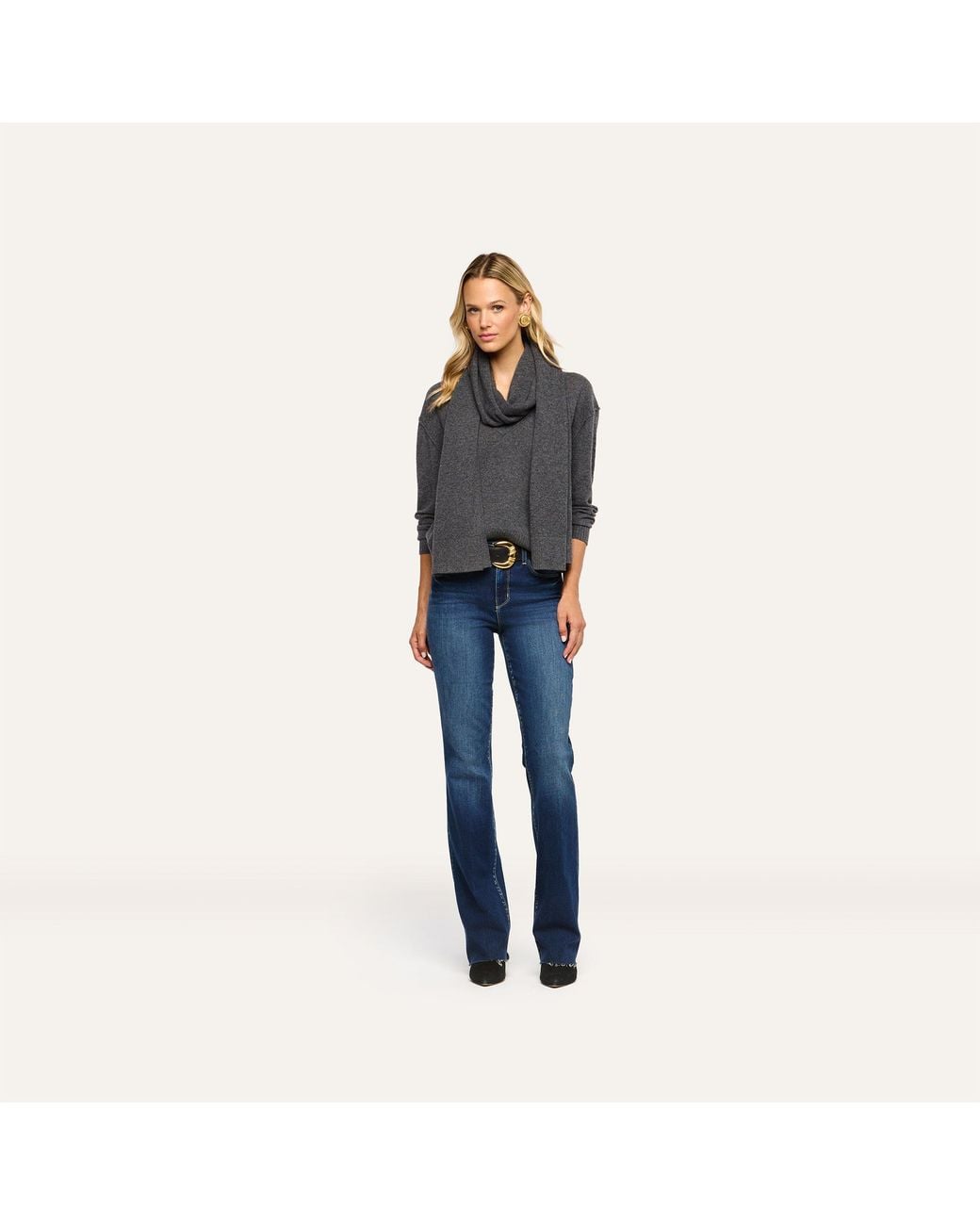 L'Agence Gray Palais Cashmere Scarf