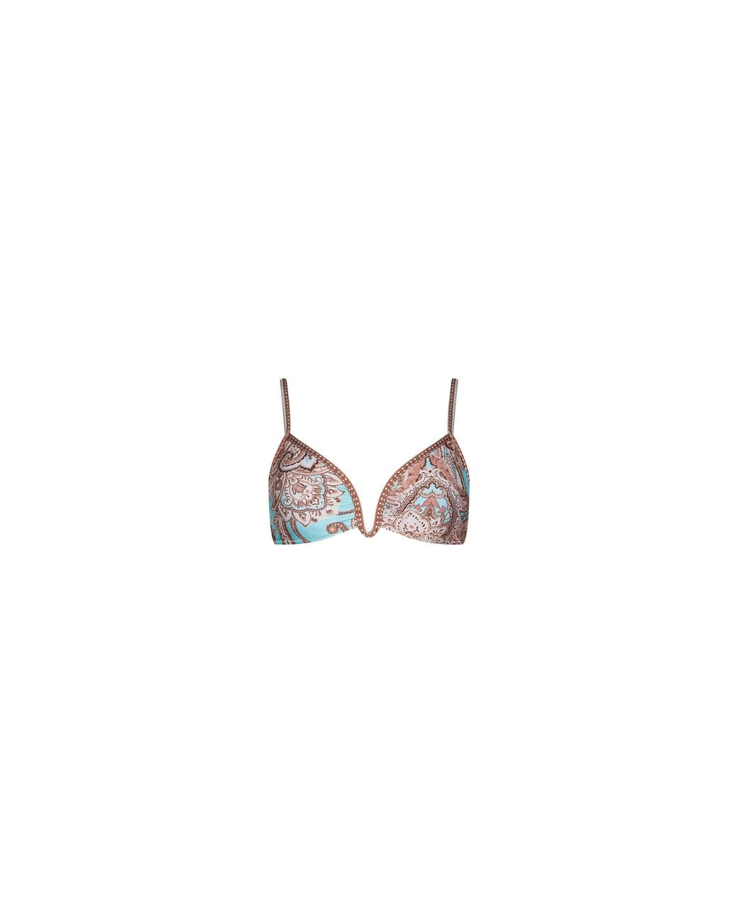 L'Agence Natural Alisha Bikini Top