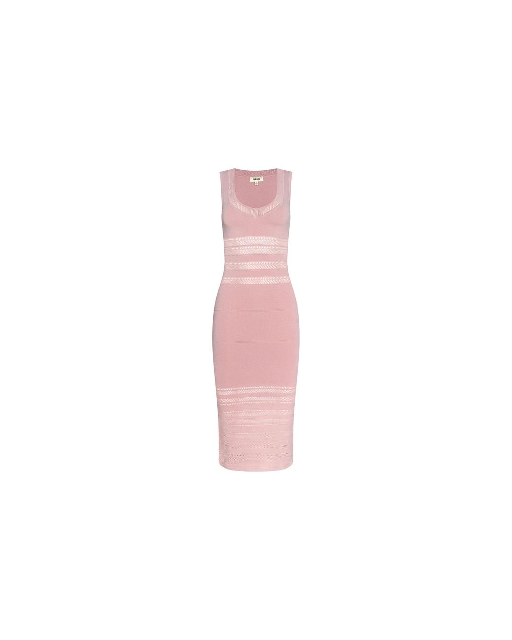 L'Agence Pink 'Agence Taren Knit Dress