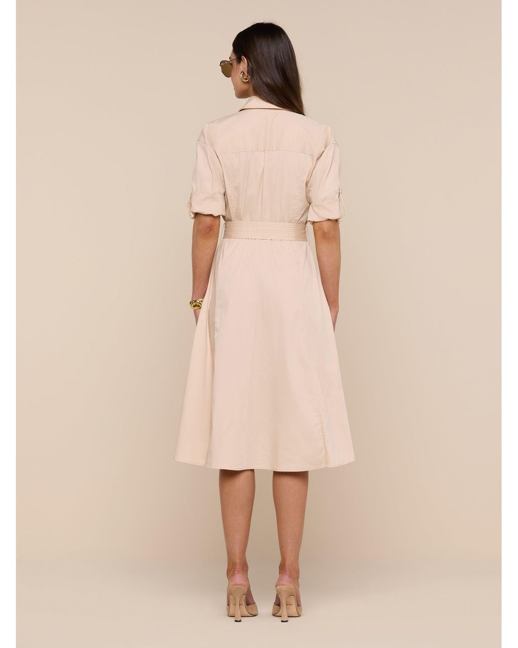 Robe Chemise Callen En L'Agence en coloris Natural