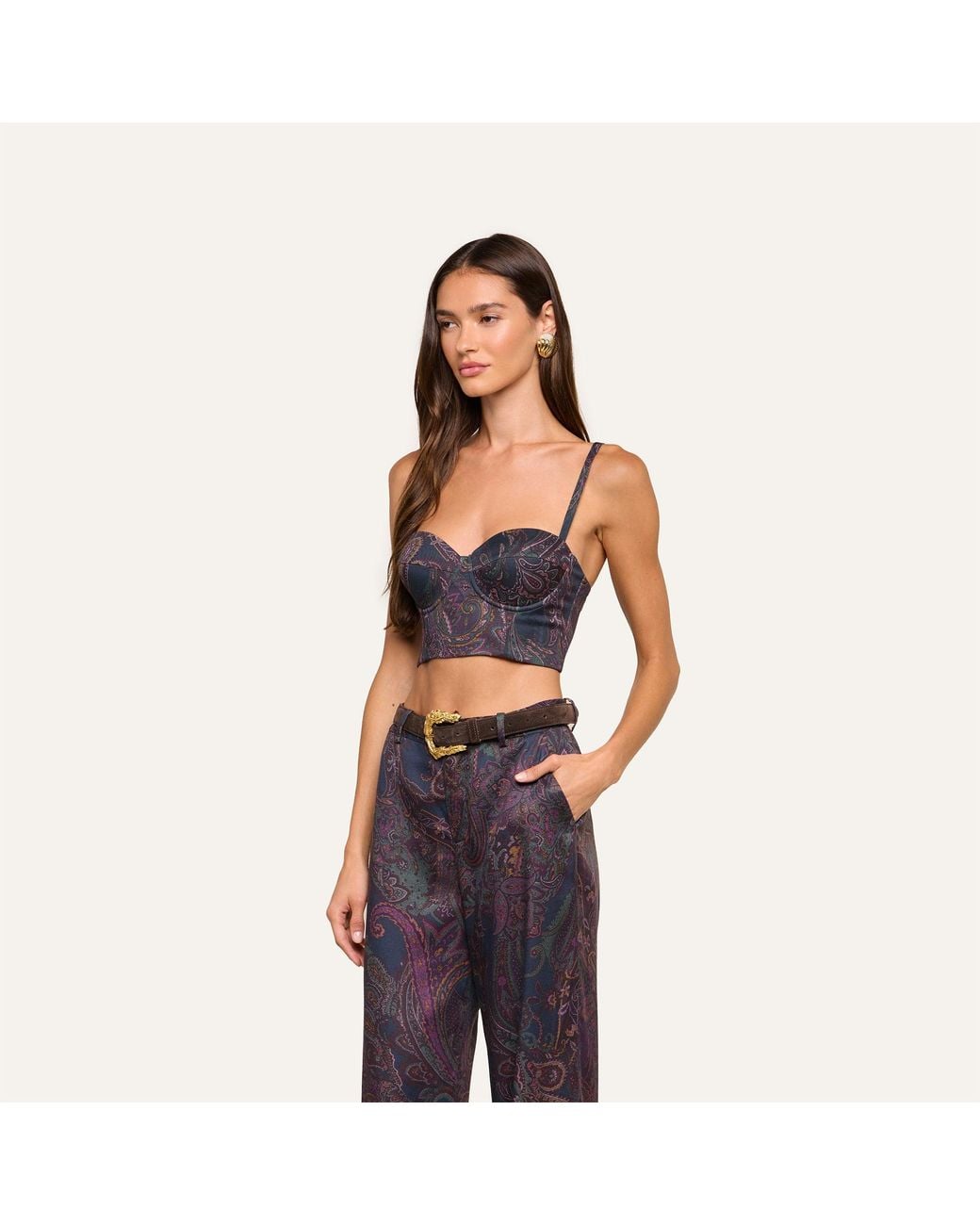 L'Agence Blue Sonya Bustier