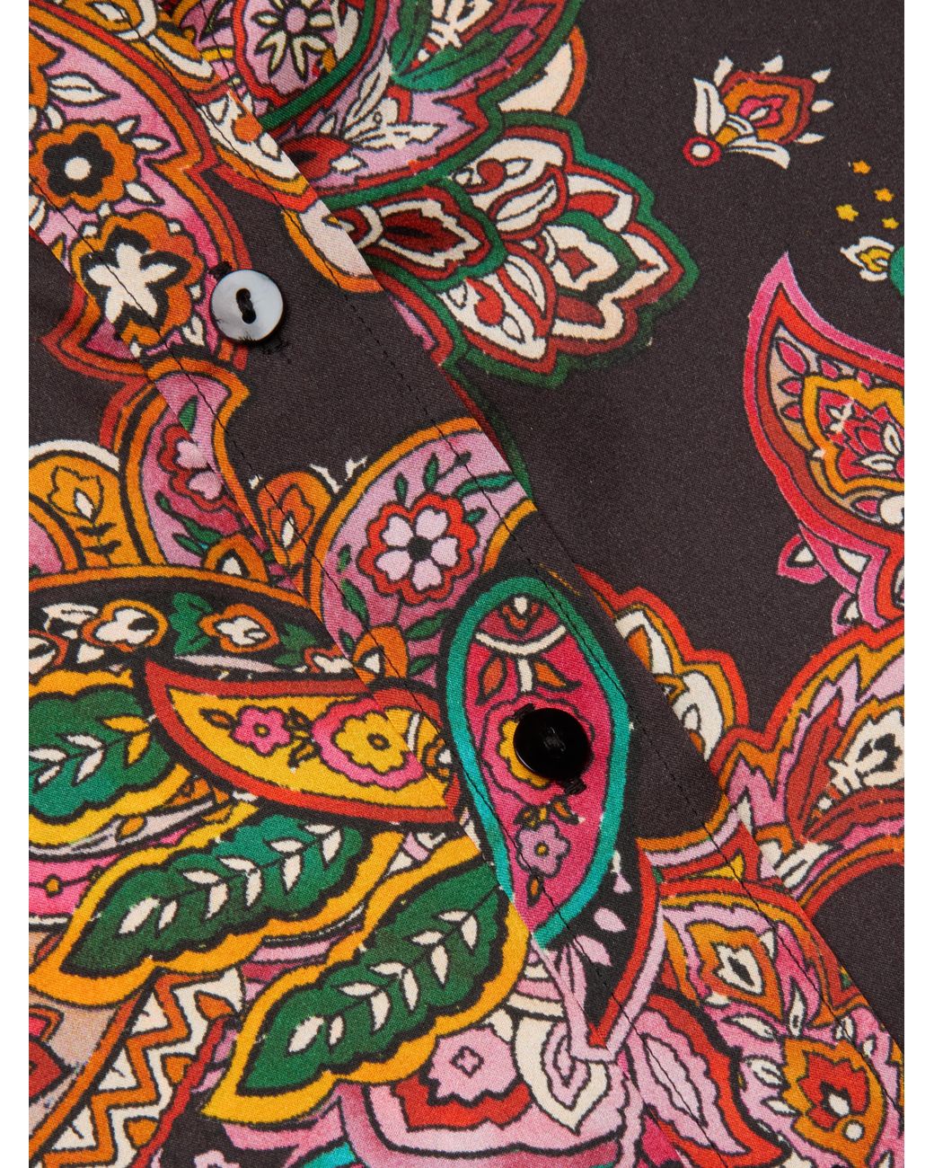 L'Agence Multicolor Dani Silk Blouse Top