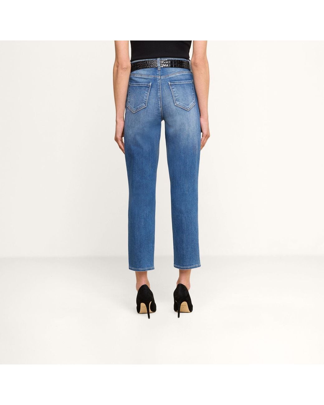 L'Agence Blue Celestia Slim-Leg Jean