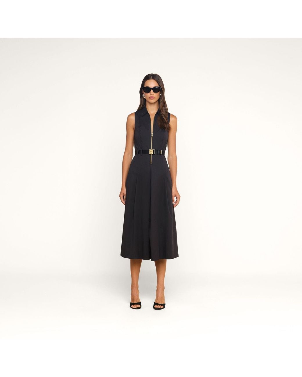 L'Agence Blue Kolton Dress