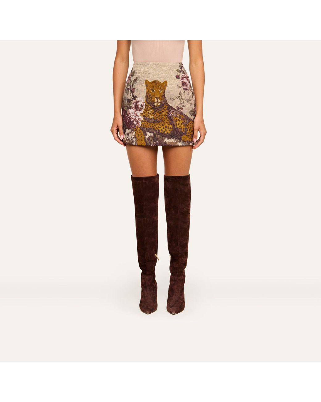 L'Agence Brown Marseille Mini Skirt