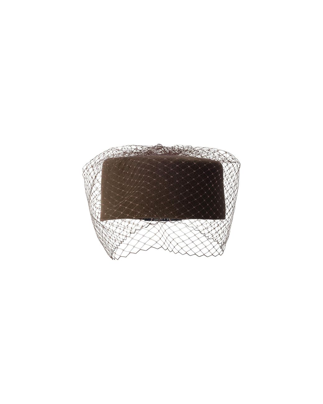 L'Agence White Anstine Pillbox Hat
