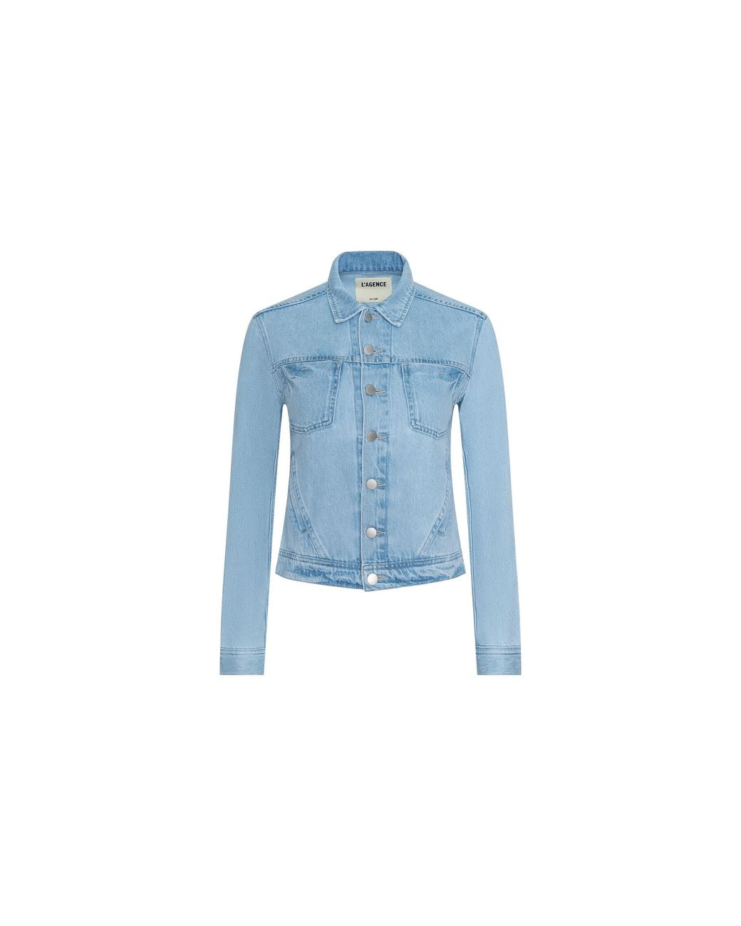 L'Agence Blue Celine Jean Jacket