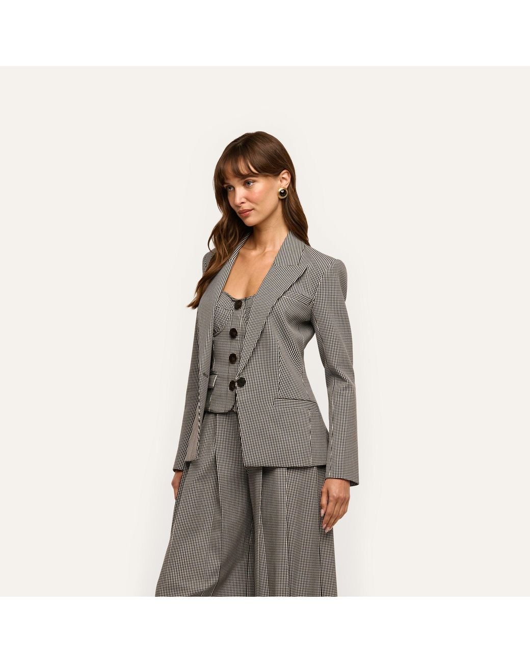 L'Agence Gray Blanche Blazer