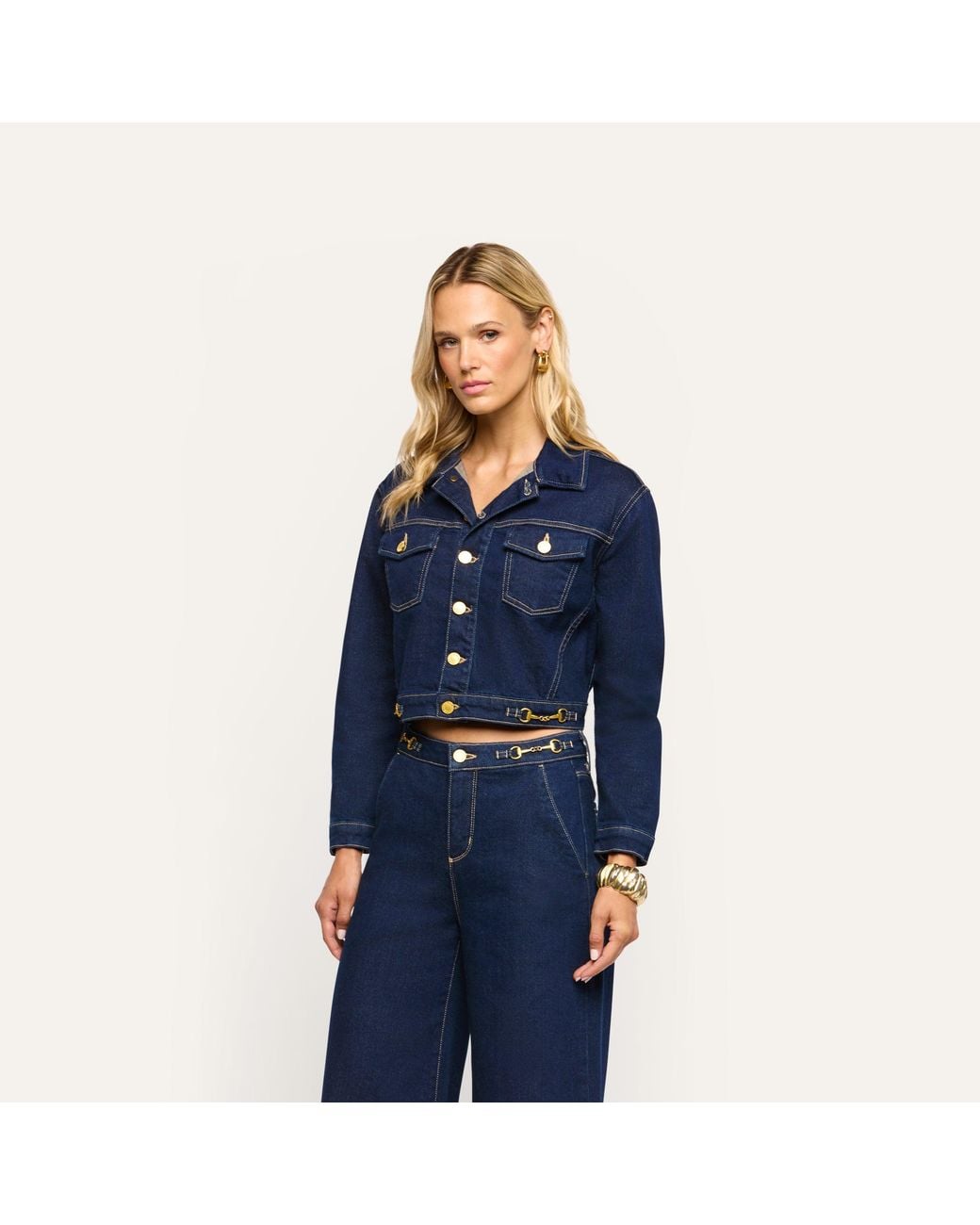 L'Agence Blue Edin Jean Jacket