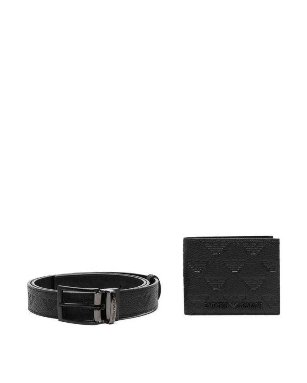 Cintura e portafoglio uomo armani clearance