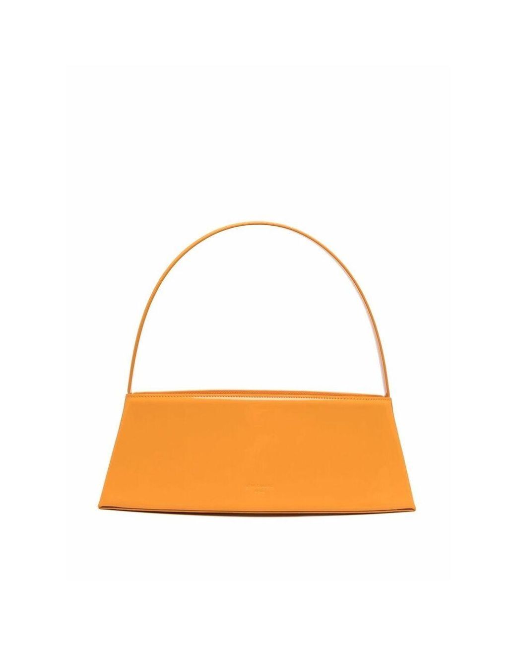 Low Classic Shoulder Bag in Orange | Lyst