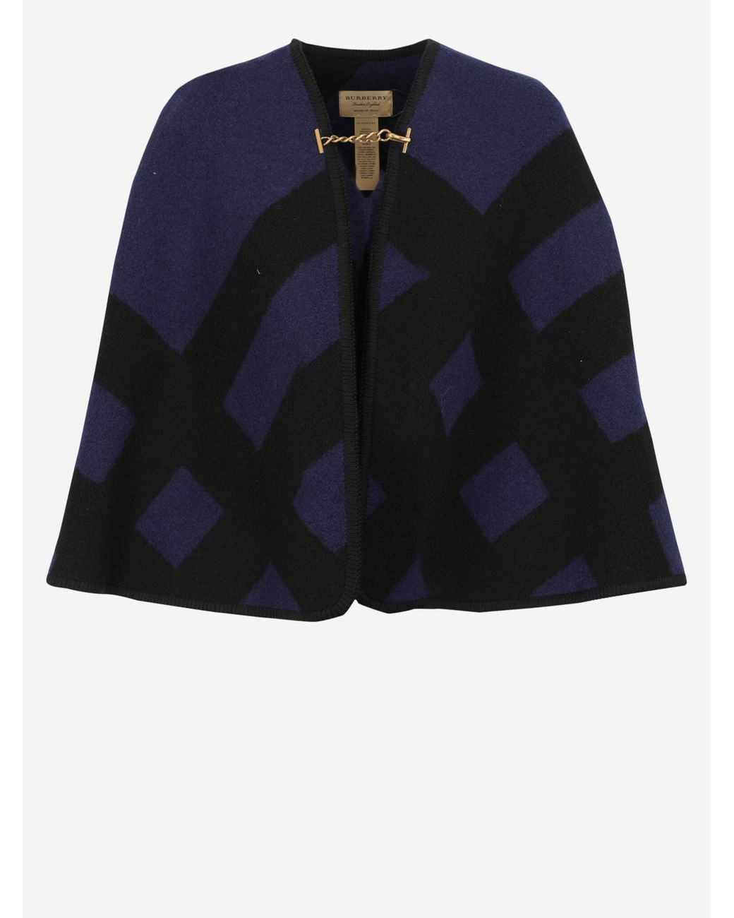 Burberry Cape in Blue | Lyst
