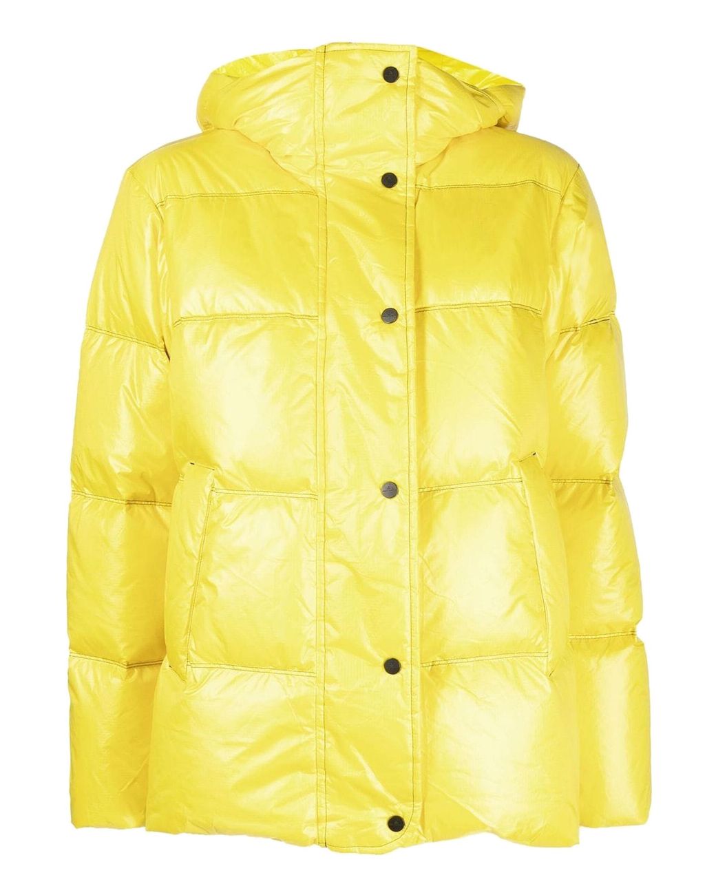 Peuterey Down Jacket in Yellow | Lyst