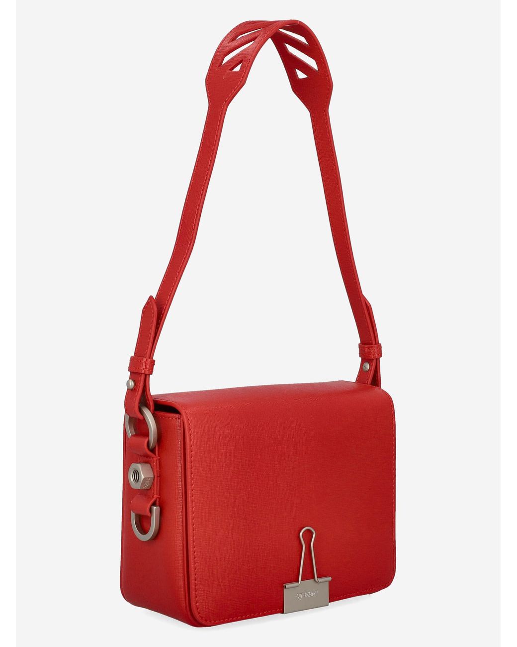 Off white bag best sale red