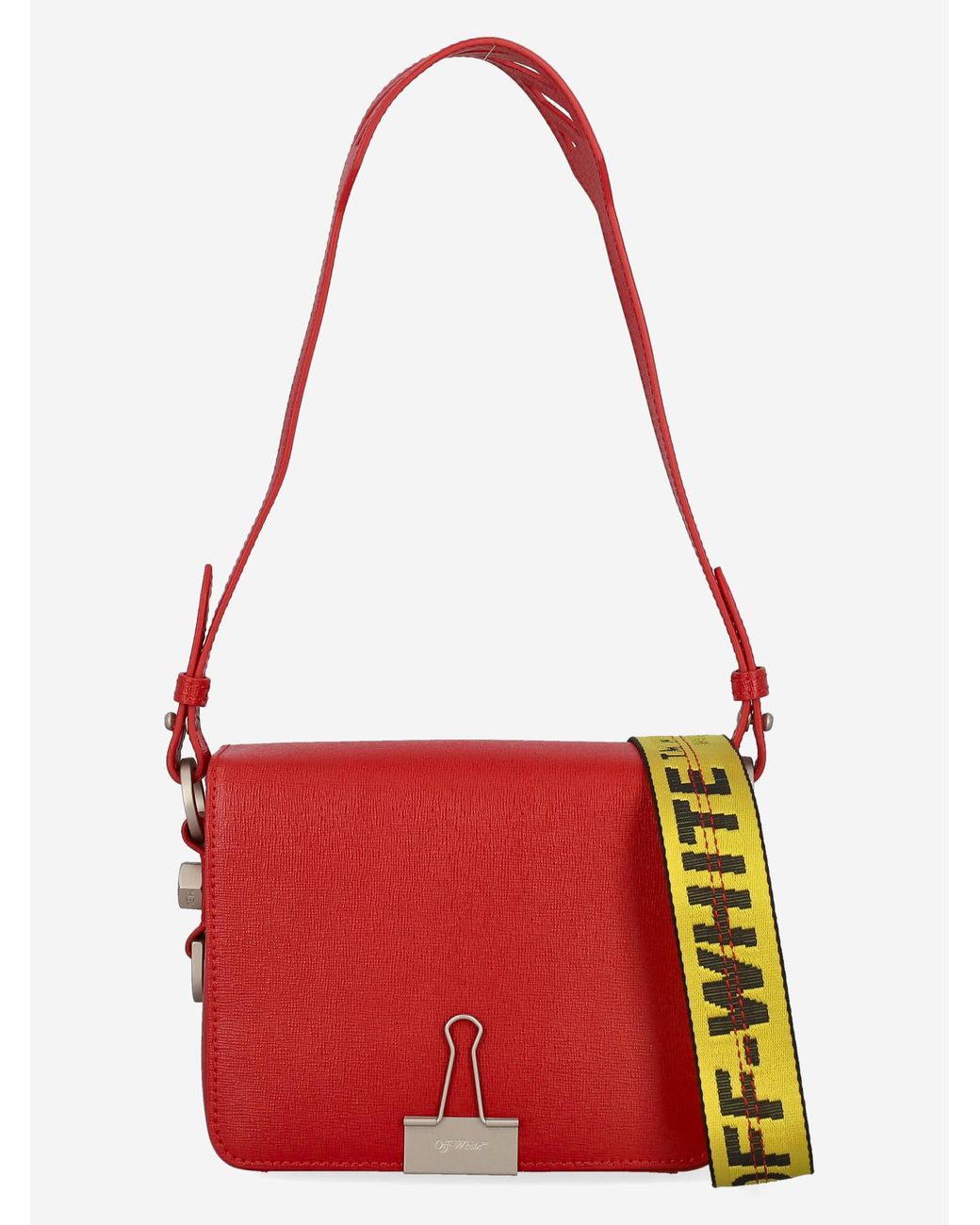 Off white bag best sale red