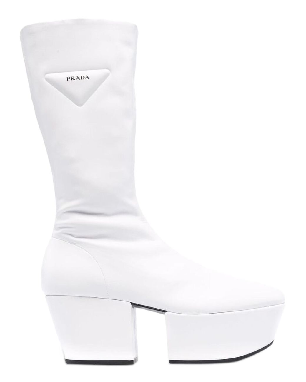 Prada Boot in White | Lyst