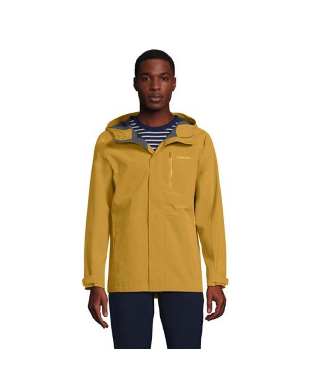 lands end rain jacket with hood