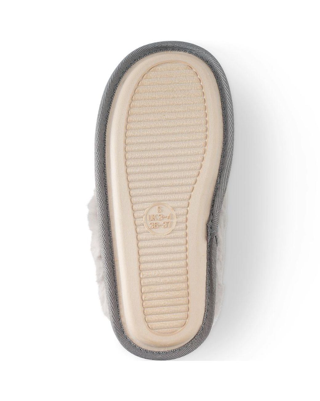 Lands' End Gray Pantoffel